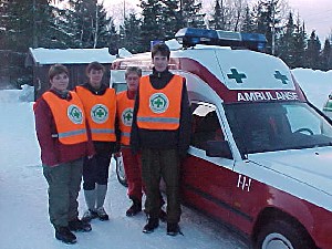 (f. v) Lina Karlstad,Viebeke Diseth,Line Svensen og Fredrik otterstad