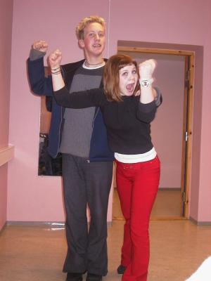 Gard og Kristin er motiverte og st�r p�!