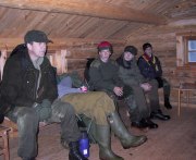 Friluftsgruppa p� elgjakt!