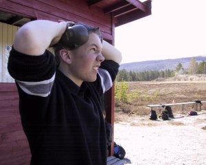 Martin best p� lerdueskyting!