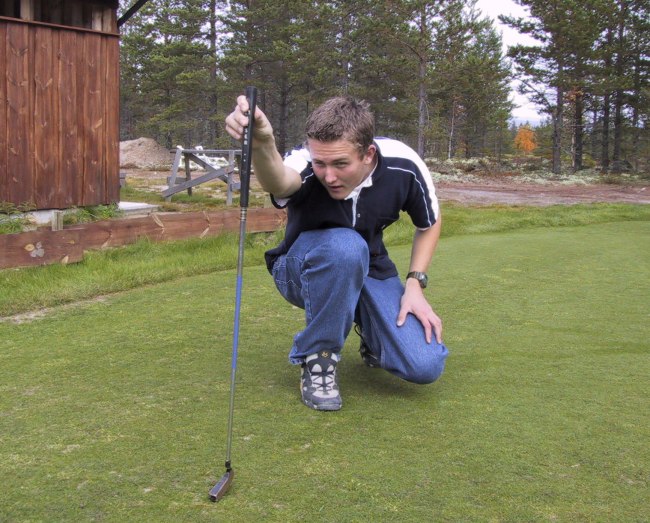 Her m� det siktes!