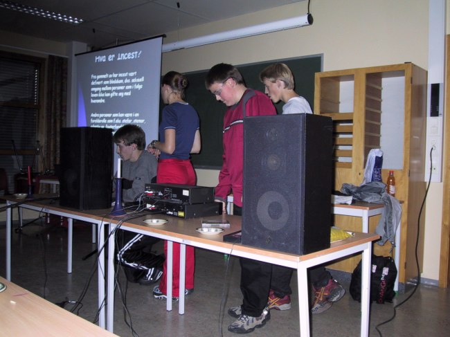 Fremf�ring for alle i kantina!