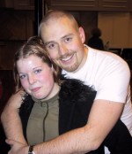 Howard med et godt grep rundt Ingrid M�rstad Tollefsen!