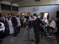 Et av eksemplene p� v�r velvillige deltakelse under den f�rste rikskonserten p� �mot Ungdomsskole i �r.