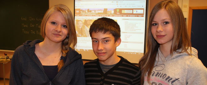 Gintare, Lukas og Simona.